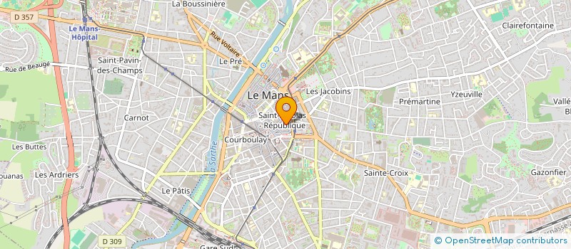 localisation de l'entreprise SILENE  LE MANS