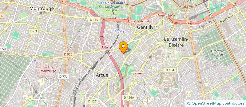 localisation de l'entreprise SILENE INTERIEURS  GENTILLY