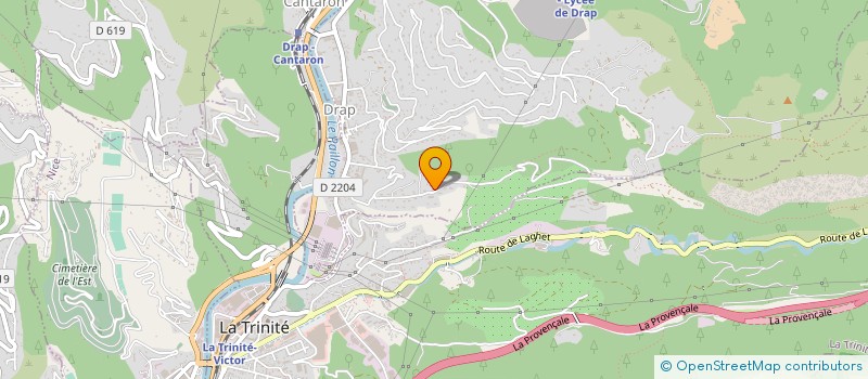 localisation de l'entreprise SILENS PRODUCTION  DRAP