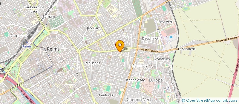 localisation de l'entreprise SILENT SCHOOL  REIMS