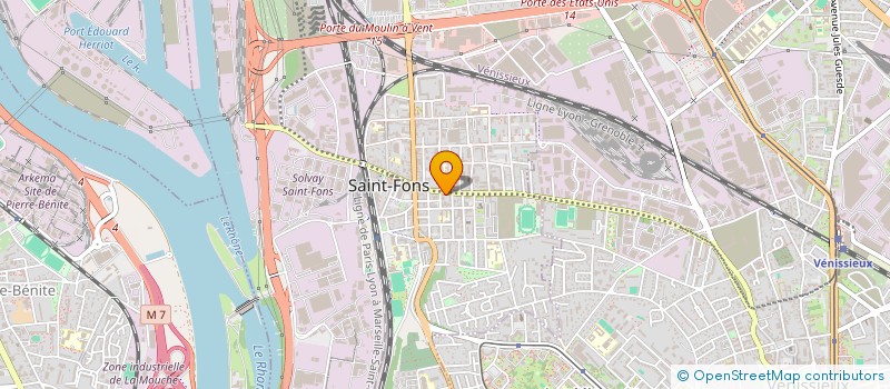 localisation de l'entreprise SILENT SHAPERS  SAINT-FONS