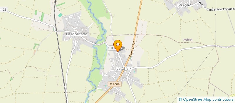 localisation de l'entreprise SILENTIS MUSIC  LE CHEIX