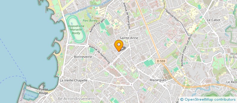 localisation de l'entreprise SILENTRONIK à MARSEILLE 8EME