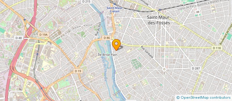 localisation de l'entreprise SILEO à SAINT-MAUR-DES-FOSSES