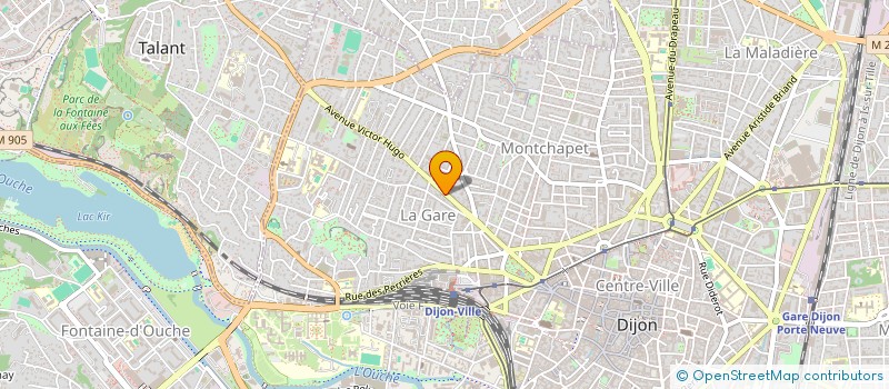 localisation de l'entreprise SILES ROMAIN  DIJON