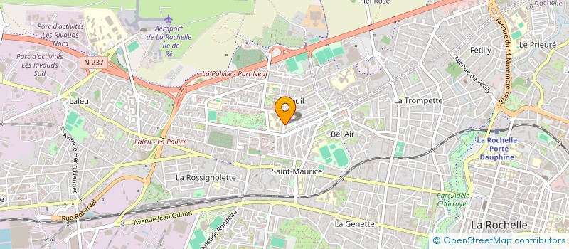 localisation de l'entreprise SILESIA-BAT  LA ROCHELLE