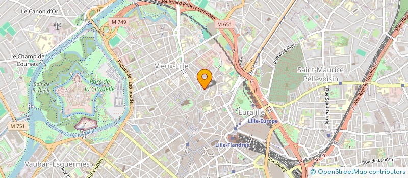 localisation de l'entreprise SILEX 24 à LILLE
