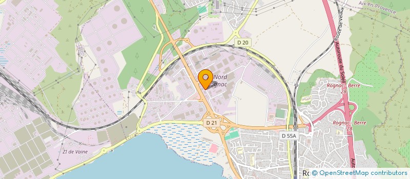 localisation de l'entreprise SILEX  ROGNAC