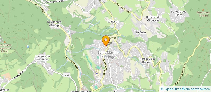 localisation de l'entreprise SILEX ARCHITECTURE  VAULNAVEYS-LE-HAUT