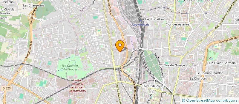 localisation de l'entreprise SILEX ENERGIES à ORLEANS