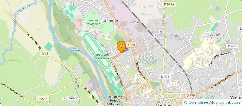 localisation de l'entreprise SILEX NSS à MOULINS