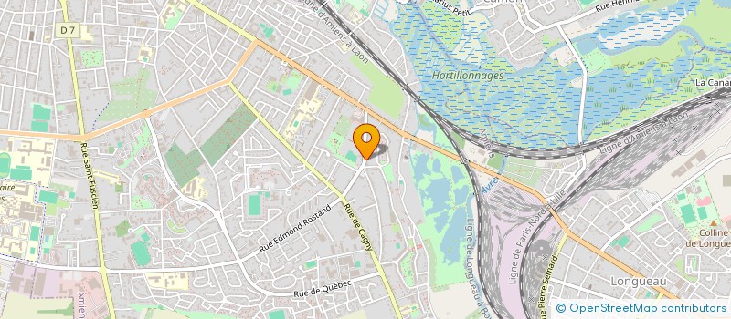 localisation de l'entreprise SILEXIA à AMIENS