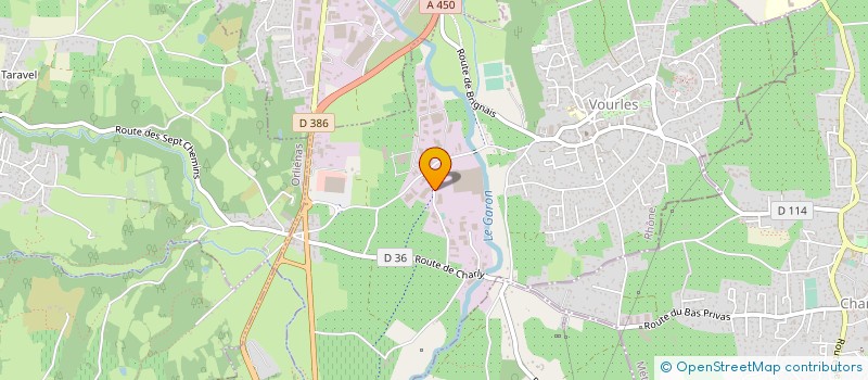 localisation de l'entreprise SILFAX SARL à VOURLES