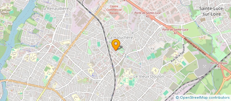 localisation de l'entreprise SILFLORE à NANTES
