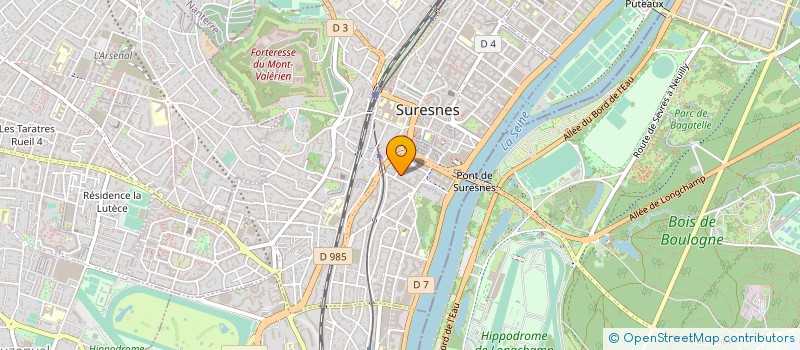 localisation de l'entreprise SILGAN DISPENSING SYSTEMS FRANCE à SURESNES