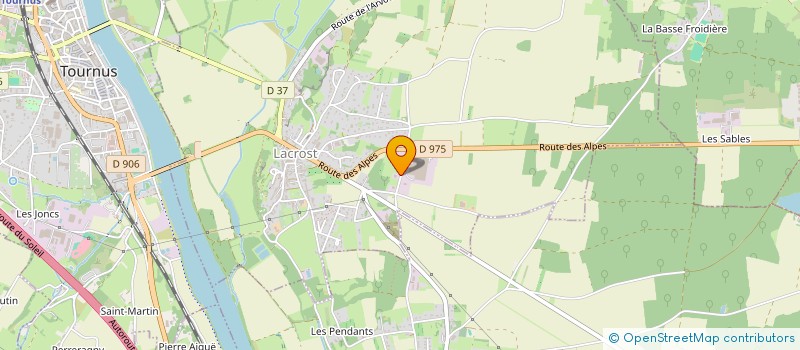 localisation de l'entreprise SILGAN DISPENSING SYSTEMS LACROST  LACROST