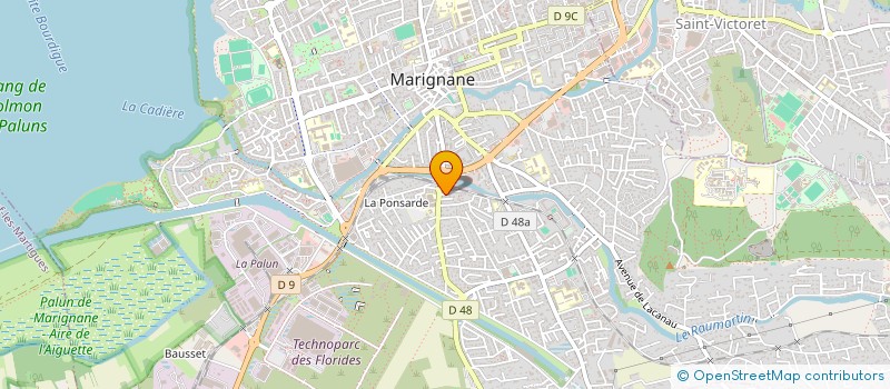 localisation de l'entreprise SILGORI  MARIGNANE