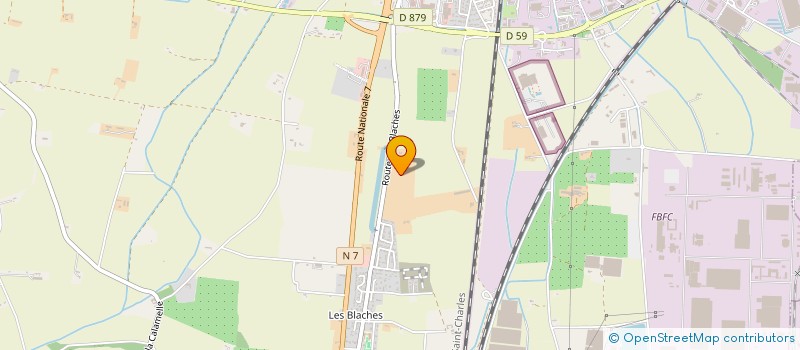 localisation de l'entreprise SILHOL  PIERRELATTE