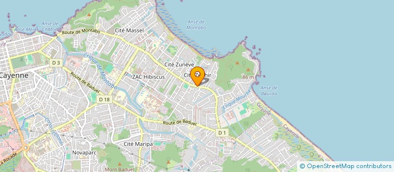 localisation de l'entreprise SILHOUETTE 24  CAYENNE