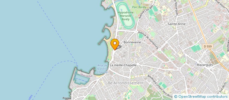 localisation de l'entreprise SILHOUETTE ET BICYCLETTE à MARSEILLE