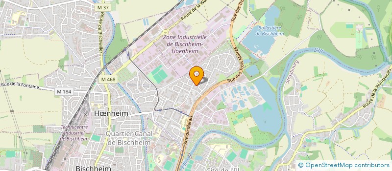 localisation de l'entreprise SILIA STUDIO  HNHEIM