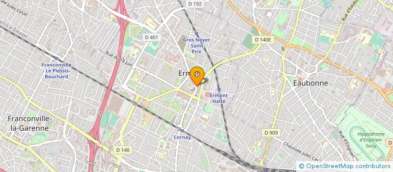 localisation de l'entreprise SILICE ARTISAN VERRIER  HOUILLES