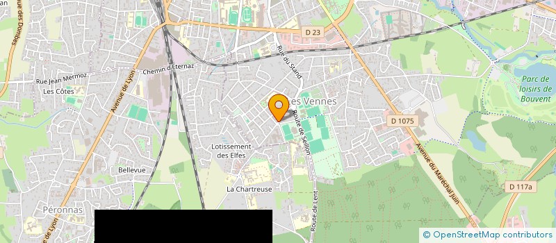 localisation de l'entreprise SILICIUM TECH à BOURG-EN-BRESSE