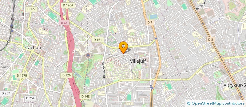 localisation de l'entreprise SILIKO GROUP à VILLEJUIF