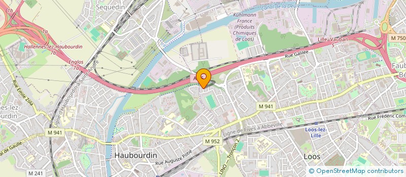 localisation de l'entreprise SILISTAR  LOOS