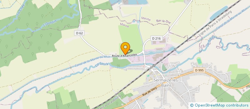 localisation de l'entreprise SILITECH IMMO  SERMAIZE-LES-BAINS