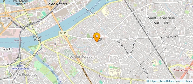 localisation de l'entreprise SILIVE à SAINT-SEBASTIEN-SUR-LOIRE