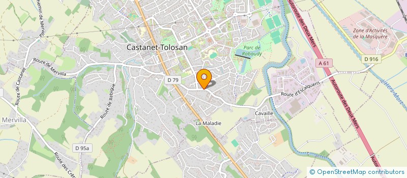 localisation de l'entreprise SILK ASSURANCE ET PREVOYANCE à CASTANET TOLOSAN
