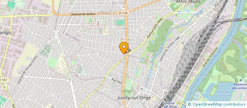 localisation de l'entreprise SILK EXTENSIONS PARIS  ATHIS-MONS