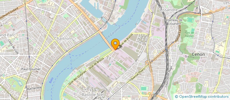 localisation de l'entreprise SILK GRANDS VINS  BORDEAUX