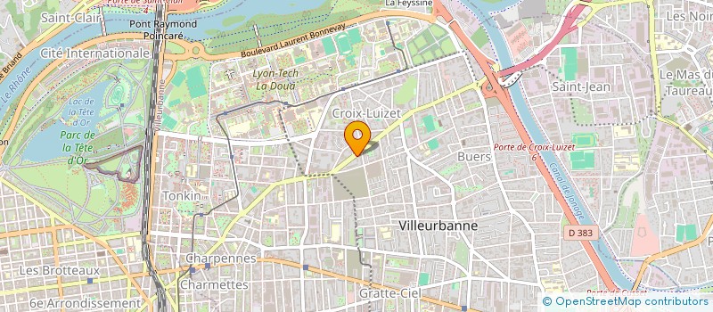 localisation de l'entreprise SILK ROAD COMPANY  VILLEURBANNE