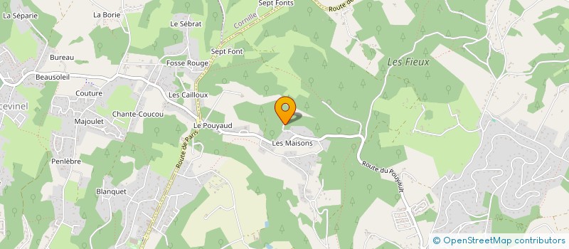 localisation de l'entreprise SILKCARE à TRELISSAC
