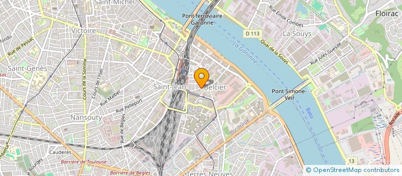 localisation de l'entreprise SILKROAD IV  BORDEAUX