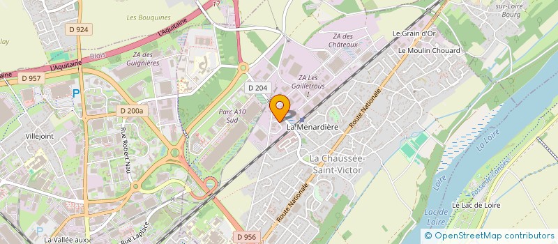 localisation de l'entreprise SILL 41  LA CHAUSSEE-SAINT-VICTOR