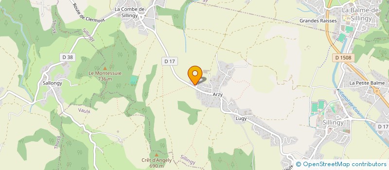 localisation de l'entreprise SILL'N RUN  SILLINGY