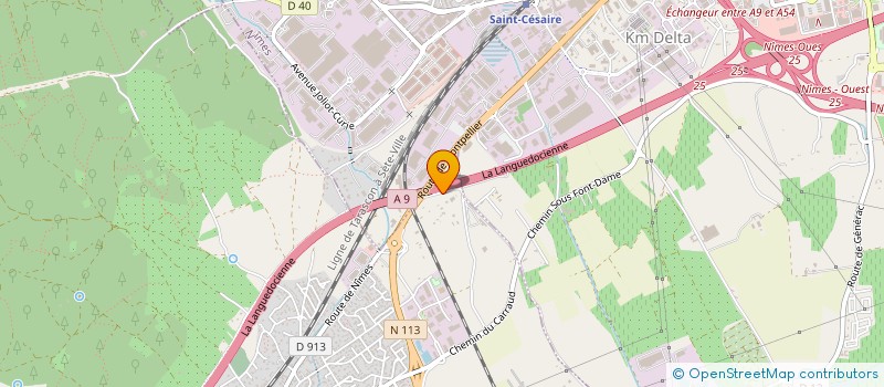 localisation de l'entreprise SILL TRANSPORTS  NIMES