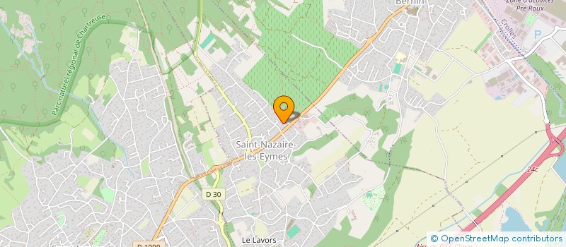 localisation de l'entreprise SILLAGE  SAINT-NAZAIRE-LES-EYMES