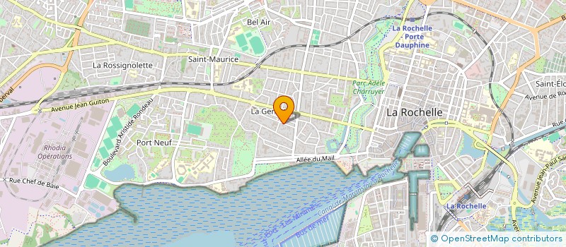 localisation de l'entreprise SILLAGE EVENT  LA ROCHELLE