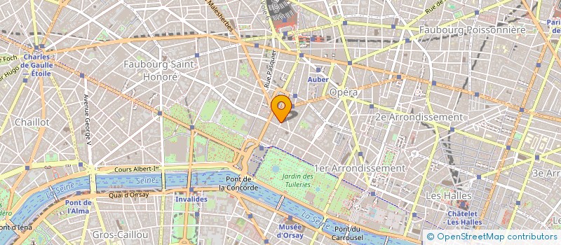localisation de l'entreprise SILLAGES ORGANISATION ET INFORMATIQUE à PARIS