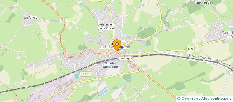 localisation de l'entreprise SILLECON VALLEY  SILLE-LE-GUILLAUME