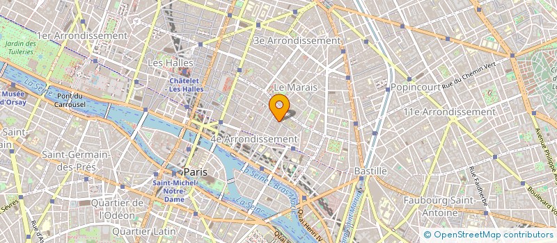localisation de l'entreprise SILLON 2000 à PARIS