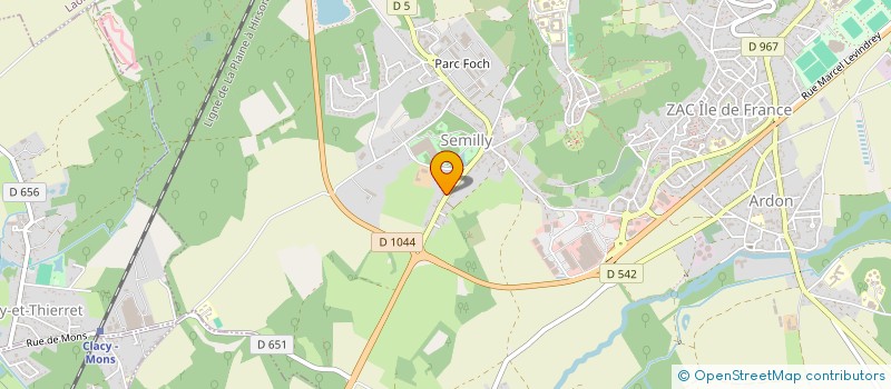 localisation de l'entreprise SILLONER COMME DEMAIN à LAON