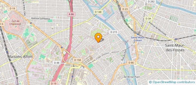 localisation de l'entreprise SILLONS  CRETEIL