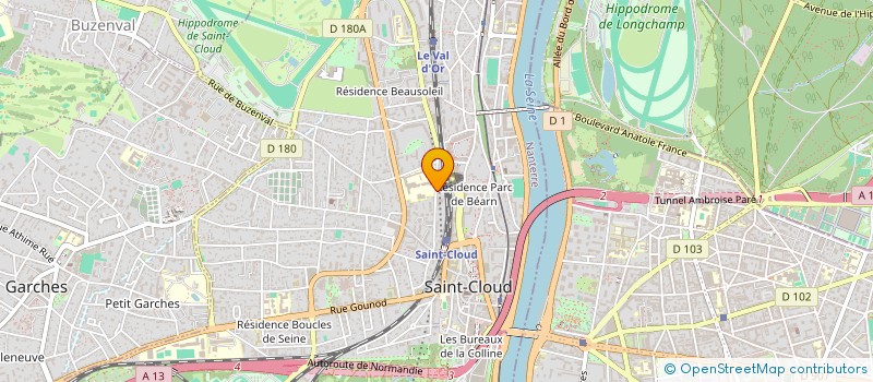 localisation de l'entreprise SILMA à SAINT-CLOUD