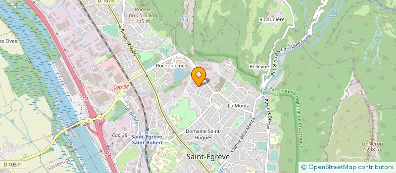 localisation de l'entreprise SILMAG à SAINT-EGREVE