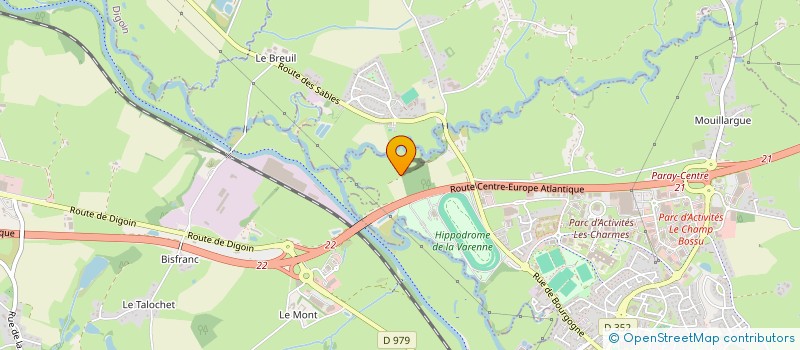 localisation de l'entreprise SILMAR  VOLESVRES